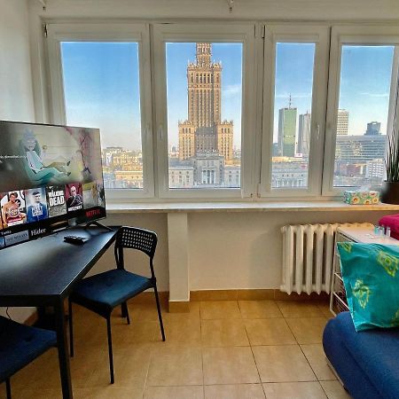Super Apartament Palace 2X Metro Fast Wifi 500 Mbs Netflix Appletv Smarttv Panorama Miasta وارسو المظهر الخارجي الصورة