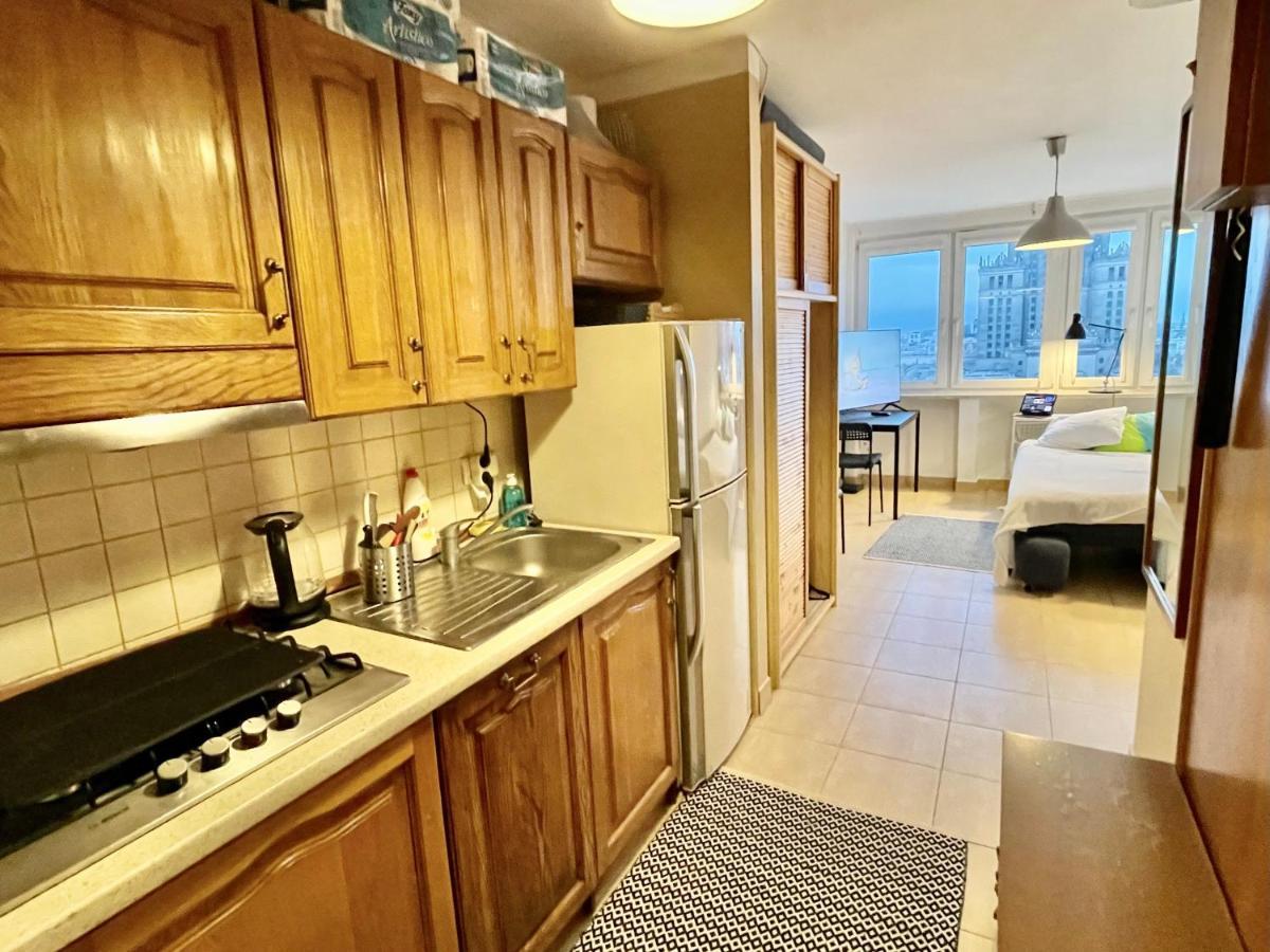 Super Apartament Palace 2X Metro Fast Wifi 500 Mbs Netflix Appletv Smarttv Panorama Miasta وارسو المظهر الخارجي الصورة